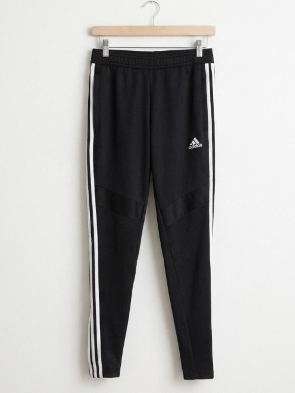 Adidas Climacool Tapered Track Joggers Black White 3-Stripe Zip Ankle Women's XS